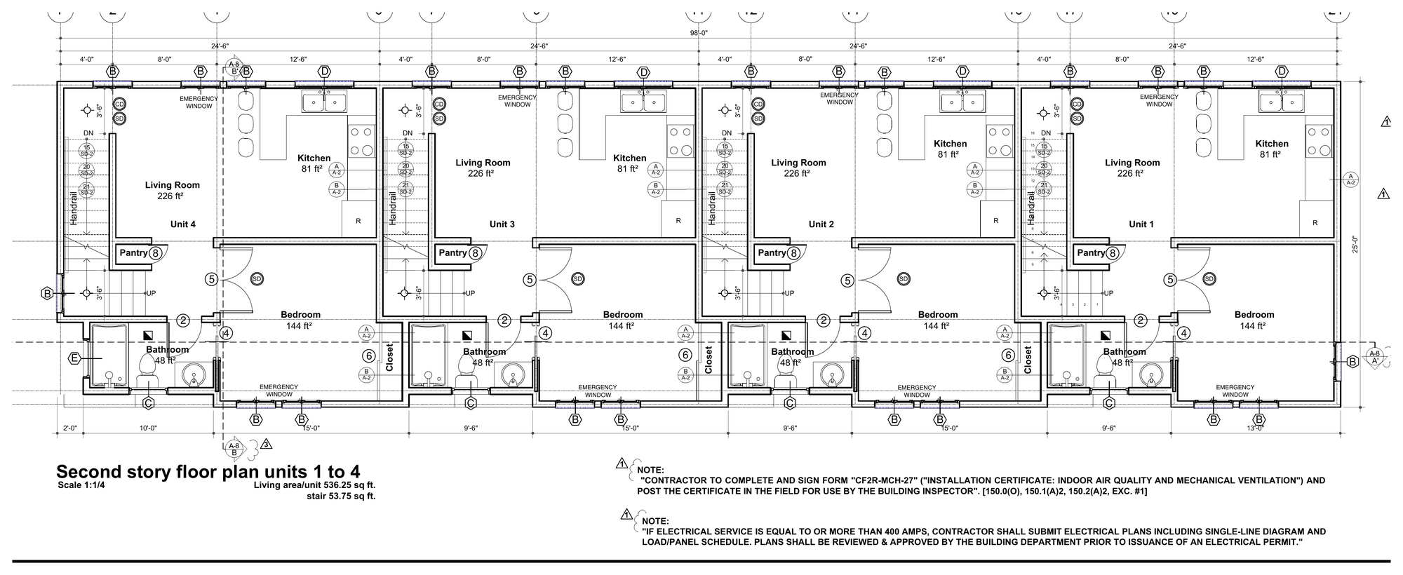 The Townhome floor plan
